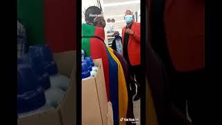 South African in traditional clothing kicked out of store