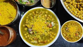 ಪಕ್ಕಾ ಗಾಡಿಯಲ್ಲಿ ಸಿಗೋ ರುಚಿಯ ಹಸಿರು ಮಸಾಲೆ ಪುರಿ100% street style masala puri recipe in bangalore style