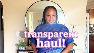 Transparent Try On Haul  See Through Clothes 