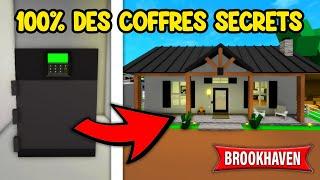 COMMENT TROUVER TOUS LES COFFRES SECRETS SUR BROOKHAVEN ROBLOX