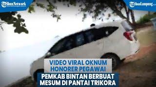 Video Viral Oknum Honorer Pegawai Pemkab Bintan Berbuat Mesum di Pantai Trikora