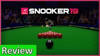 Snooker 19 Review