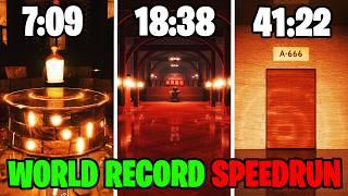 WORLD RECORD Speedrun in Roblox Doors The Backdoor + Hotel + Rooms No Cheats SOLO FULL Walkthrough