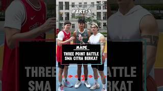 Part-3 Made dapet Rp100.000 kalau menang three point battle #basketball #challenge