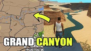 Real Grand Canyon in GTA San Andreas - USA Map Stars and Stripes Mod