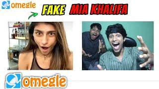 Fake Mia Khalifa Prank On Omegle