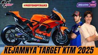 #MOTOGPTALKSLANGKAH KEJAM KTM 2024TARGET GILA UNTUK 2025 AGAK TAK MASUK AKAL 