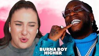 BURNA BOY - HIGHER  Just Vibes Reaction