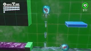 Super Mario Odyssey - Wüstenland - 89 - Eisiger Wasserlauf Geheimer Raum