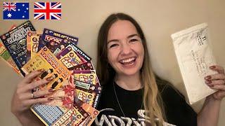 $120 MIX of Australian Scratch Tickets Plus UK Scratch Cards from @LadyLucie