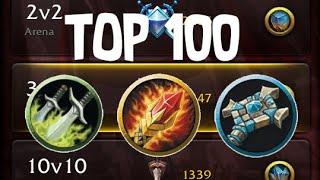 TOP 100 Fire RMP 3v3 Gameplay BFA 8.3