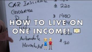 #RequestedVideo Living on ONE income  How to Budget  