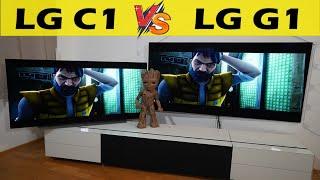 LG OLED C1 65 - G1 77 EVO Comparison