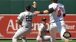 Gleyber Torres makes another ridiculous play... Yankees vs. Orioles