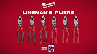 Milwaukee® 9 Linemans Pliers USA