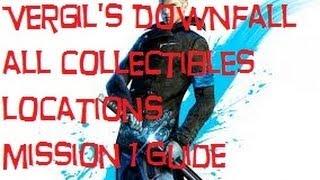 DmC - Vergils Downfall - Mission 1 All Collectibles All Lost Souls Cross Fragments