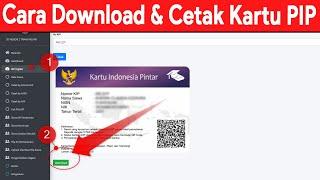 cara download dan cetak kip digital atau online lewat sekolah di situs pip enterprise