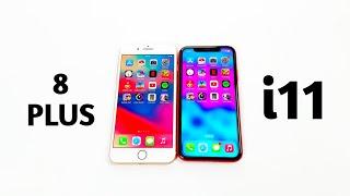 iPhone 11 vs iPhone 8 Plus - SPEED TEST