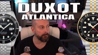 Duxot Watch  Atlantica GMT  Double Unboxing