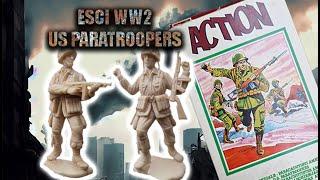 A-ToysESCI WW2 US Paras Toy soldiers review