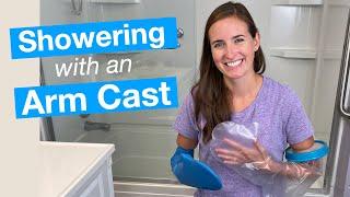 How to Shower with an Arm Cast  Cast Cover Review
