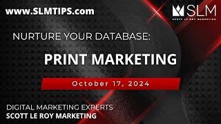 Nurture Your Database Print Marketing 1017