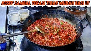 RAHASIA  RESEP SAMBAL TERASI GAK GAMPANG BASI NIH GUYS...