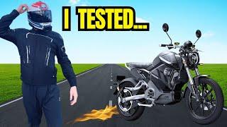 SUPER SOCO TC MAX ELECTRIC MOTORCYCLE TEST?? MY OPINION + COMPLETE TEST