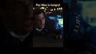 PAC-MAN IS HUNGRY ️ #Shorts #Short #Shortvideo #Shortsvideo #AdamSandler #Pixels #Pacman