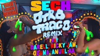 Sech - Otro Trago Remix ft. Darell Nicky Jam Ozuna Anuel AA Video Lírico Oficial