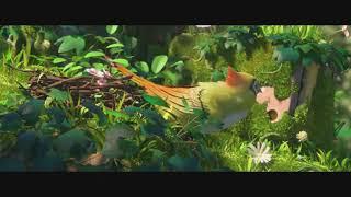 Save the Earth . Robot and little bird. Best Animated short Film.