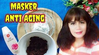 Terbukti Awet Muda‼️Masker Anti Aging Alami  Masker Anti Penuaan Terbaik