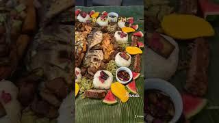 Boodle fight #boodlefight #food #yummyfood  #yummy   #delicious #deliciusfood  #masarap #lechon