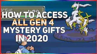 How To Access All Generation 4 Mystery Gifts In 2020