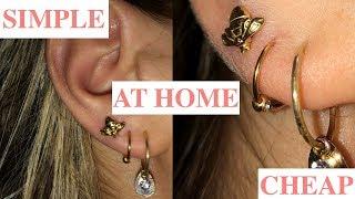 How To Pierce Your Ears At Home  Like A Pro 