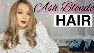 MEDIUM ASH BLONDE HAIR TUTORIAL