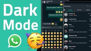 WhatsApp Dark Mode ist da