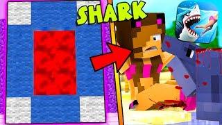 HOW TO MAKE A PORTAL TO THE HUNGRY SHARK DIMENSION - MINECRAFT HUNGRY SHARK EVOLUTION