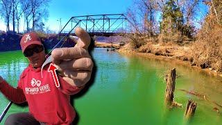 Winter Crappie Fishing Creeks With A Jig HOW TO LOCATE AND CATCH THEM