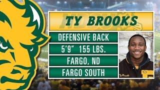 NDSU Football Signing Day 2015 Ty Brooks