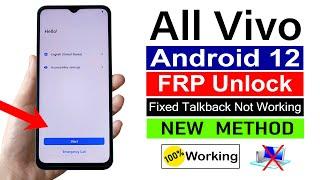 All VIVO ANDROID 12  Google Account Bypass without pc - LATEST UPDATE