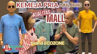 KEMEJA PRIA KUALITAS MALL  BRAND LOKAL by ECO ZONE #kemejapria #fashionpria #grosir #kurta #kemko