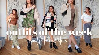 OUTFITS OF THE WEEK  7 fall transition looks