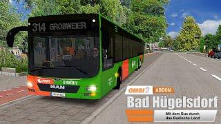 OMSI 2 Bad Hügelsdorf 2020  Im Lions City ÜLL durchs Badische Land  Lets Play OMSI 2  #902