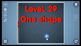 Brain It On Level 29  One shape 