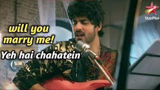 Will you marry me? full song by abrar qazi Yeh hai chahatein