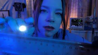 ASMR Hospital Night Nurse Full Body Exam  Measuring You & Ultrasound  No Beeping