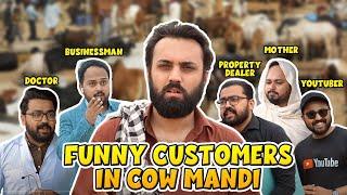 FUNNY CUSTOMERS IN COW MANDI  BAKRA EID SPECIAL  COMEDY VIDEO