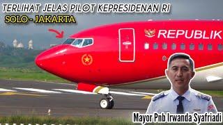 Presiden Jokowi Mudik Ke Solo‼️Pilot TNI AU Jadi Sorotan bawa Pesawat Kepresidenan dari Solo-Jakarta
