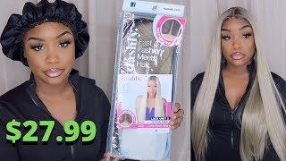 SLAYING A $27.99 ASH BLONDE LACE FRONT WIG  UNIT 5  DASHLY  SENSATIONNEL